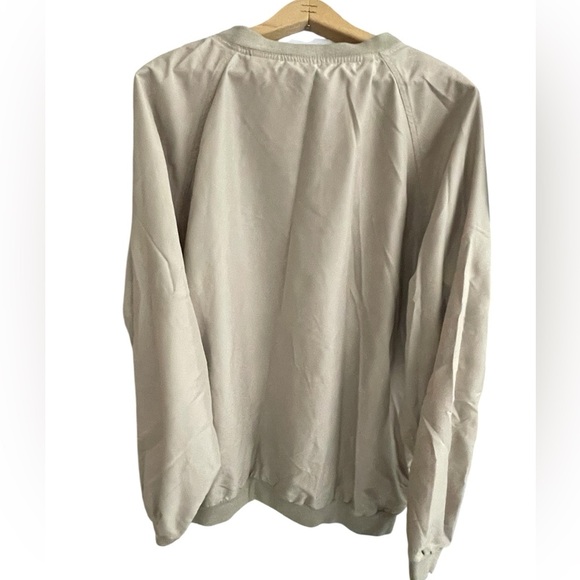 🐎NWOT KENTUCKY DERBY 133 Beige Golf Pullover Windbreakers Mens XL by North End - Picture 2 of 4